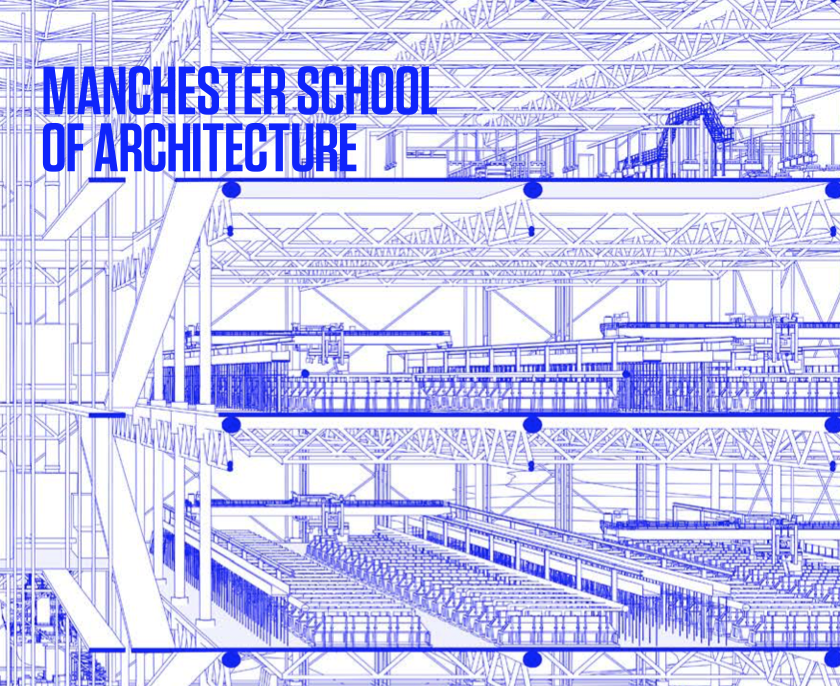Manchester School of Architecture drawing for the 2018 Complexity, Planning and Urbanism atelier